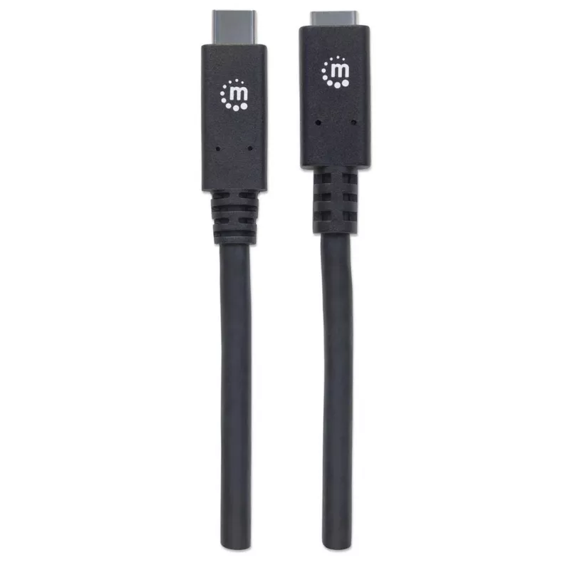 USB-C pikenduskaabel Manhattan 50cm isane emasele