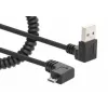 USB-A kuni Micro-USB kaabel Manhattan 356237 1m isane isasele must