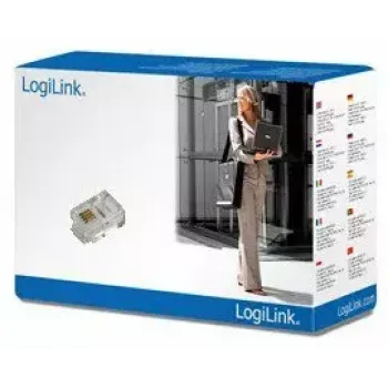 RJ11 Connector LogiLink MP0018 Transparent