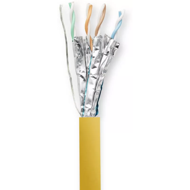Vivolink PROCAT40 võrgukaabel kollane 40 m Cat6a F/FTP (FFTP)