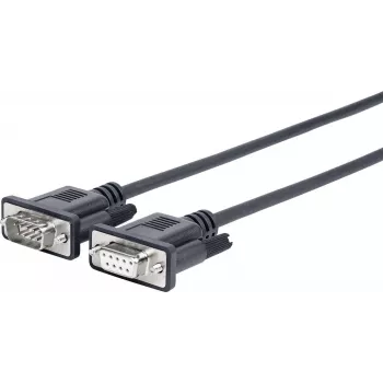 Vivolink PRORS1 jadakaabel Must 1 m DB-9