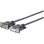 Vivolink PRORS1 jadakaabel Must 1 m DB-9