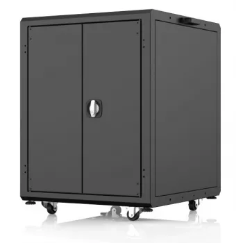 Rackmount cabinet Lanview LVR16U7075BL-DCN-LAPTOP 16U for laptops