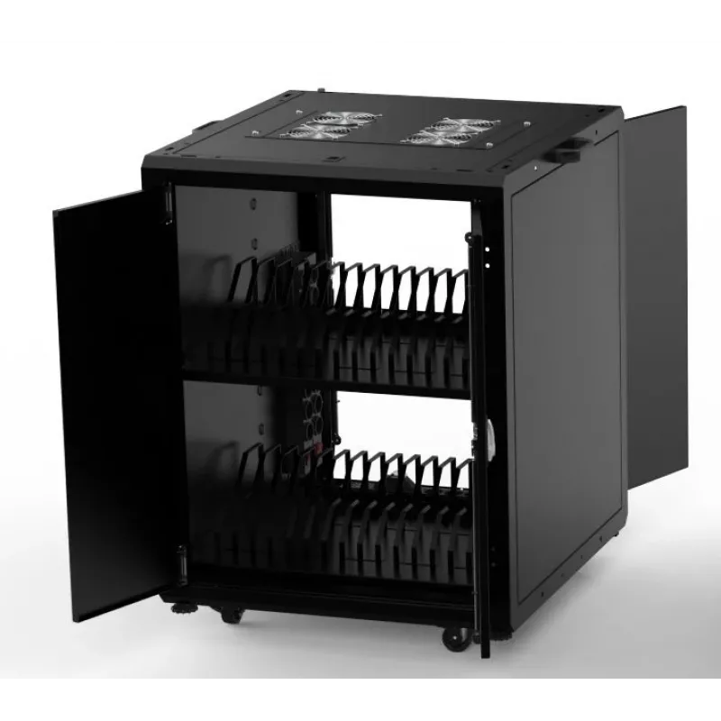 Rackmount cabinet Lanview LVR16U7075BL-DCN-LAPTOP 16U for laptops