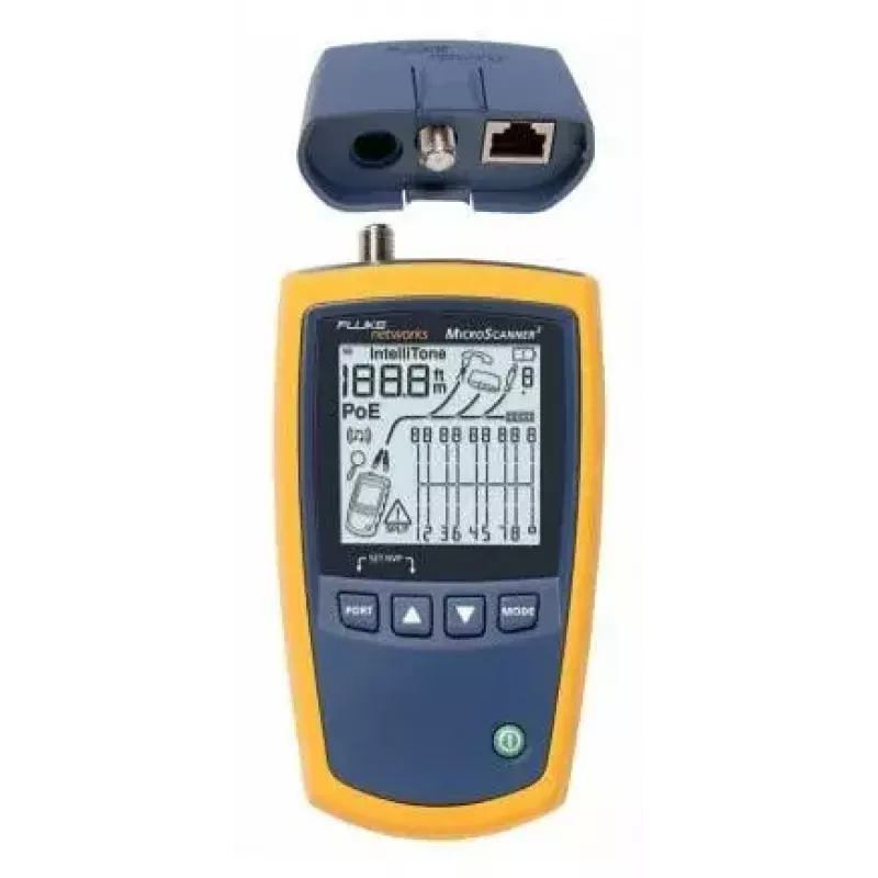 Kaablitester Fluke MicroScanner² Sinine Kollane