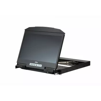 ATEN CL3800NW rack-konsool 47 cm (18,5 tolli) 1920 x 1080 pikslit Metall, Plastik Must 1U