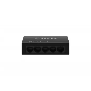 Lanview LVN-DESK-5PORT-1G haldamata 5-pordine Gigabit Etherneti kommutaator
