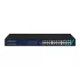 Haldamata kommutaator Lanview LVN-1UMOUNT-24PORT-1G 24-pordine Gigabit Etherneti kommutaator, 1U paigaldus