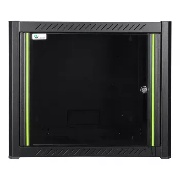 Seinale kinnitatav rack LOGON RWP09U56BL 9U Must Võtmelukk