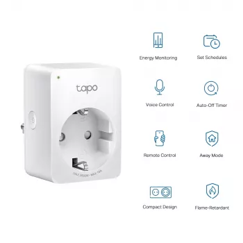 TP-Link Tapo Mini nutipistik, jälgib energiatarvet