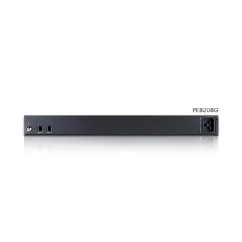 ATEN 1U 16A 8 pistikupesaga lülitatav + mõõdetav PDU + tasuta Eco PDU Manager tarkvara