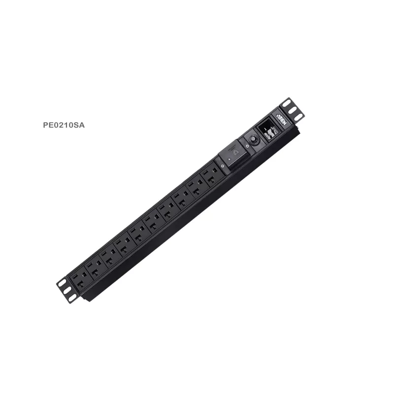 ATEN 1U 16A 10 pordiga põhiline PDU