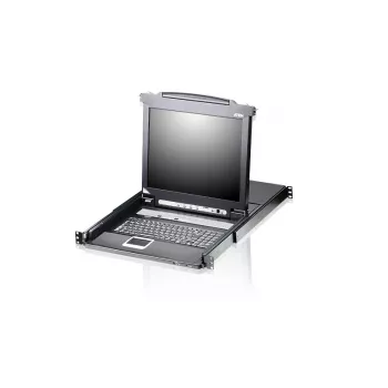 ATEN CL5708M rack-konsool 43,2 cm (17 tolli) Must 1U