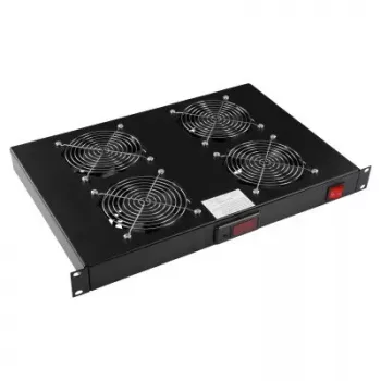 Ventilaatoripaneel LOGON RAF305BL 4 ventilaatorit Must