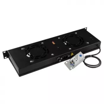 LOGON RAF310BL must, 2 ventilaatorit, ventilaatoripaneel