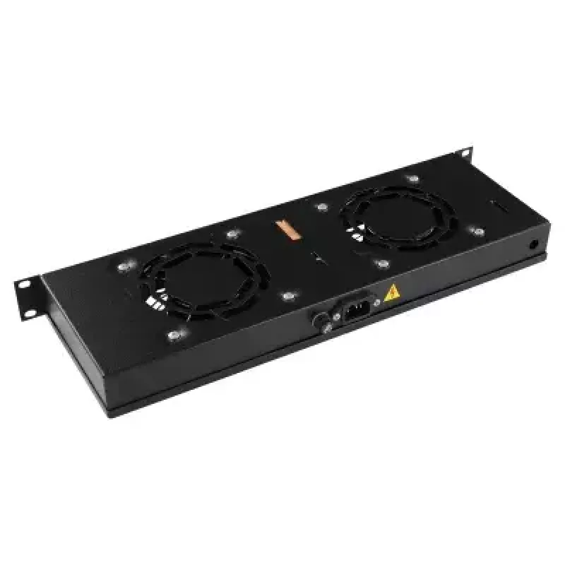Ventilaatorpaneel LOGON RAF300BL Must, 2 ventilaatorit