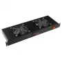 Ventilaatorpaneel LOGON RAF300BL Must, 2 ventilaatorit