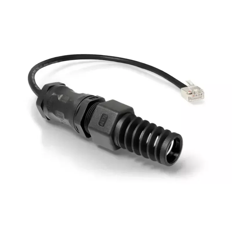 Võrgukaabel QuWireless QRJ45 RJ-45 RJ-45 0,16 m must