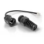 Võrgukaabel QuWireless QRJ45 RJ-45 RJ-45 0,16 m must