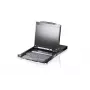 ATEN CL5800N raamkonsool 48,3 cm (19 tolli) 1280 x 1024 pikslit Metall Must 1U