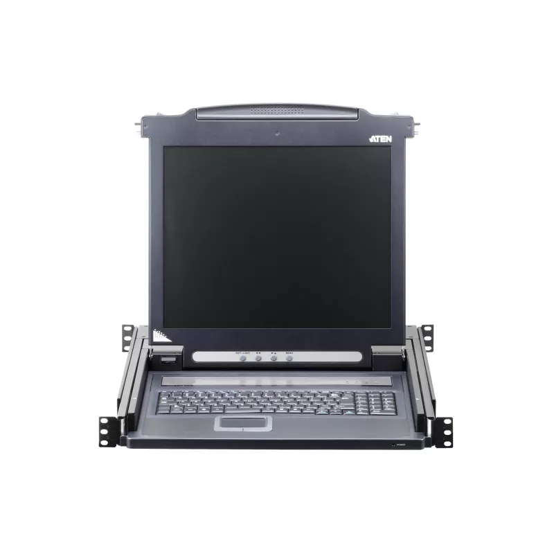 ATEN CL1000M riiulikonsool 43,2 cm (17 tolli) 1280 x 1024 pikslit metall, plast must 1U