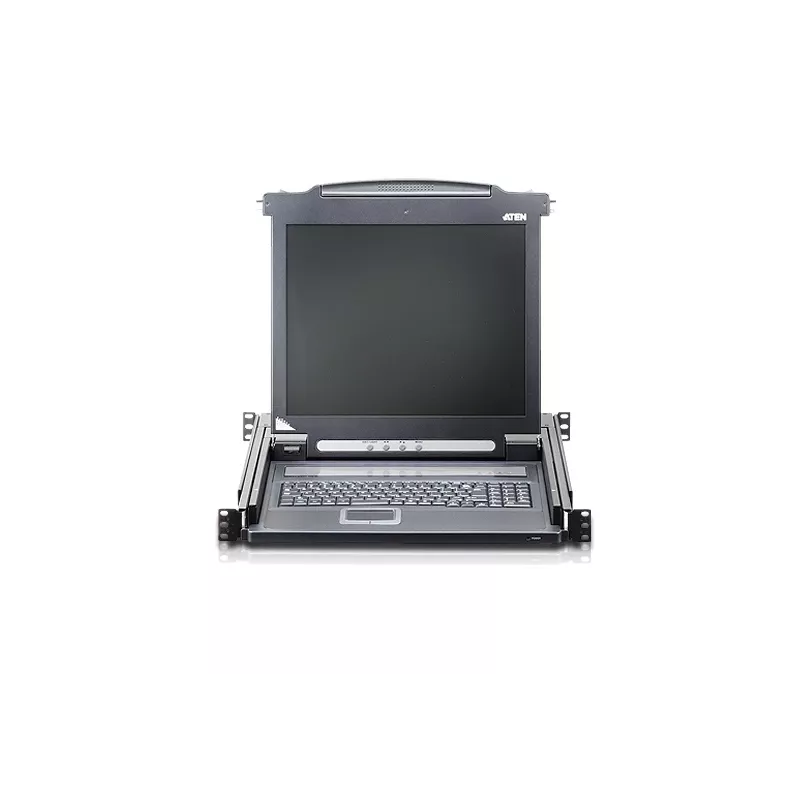 ATEN CL1000M-ATA-2XK07SGG riiulikonsool 43,2 cm (17 tolli) Must 1U