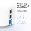 TP-Link AXE11000 kogu kodu Mesh Wi-Fi 6E süsteem, Valge, Sisemine, Mesh-süsteem, 600 m², Kolmeribaline (2,4 GHz / 5 GHz / 6 GHz), Wi-Fi 6E (802.11ax)