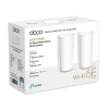 TP-Link AXE11000 kogu kodu Mesh Wi-Fi 6E süsteem, Valge, Sisemine, Mesh-süsteem, 600 m², Kolmeribaline (2,4 GHz / 5 GHz / 6 GHz), Wi-Fi 6E (802.11ax)