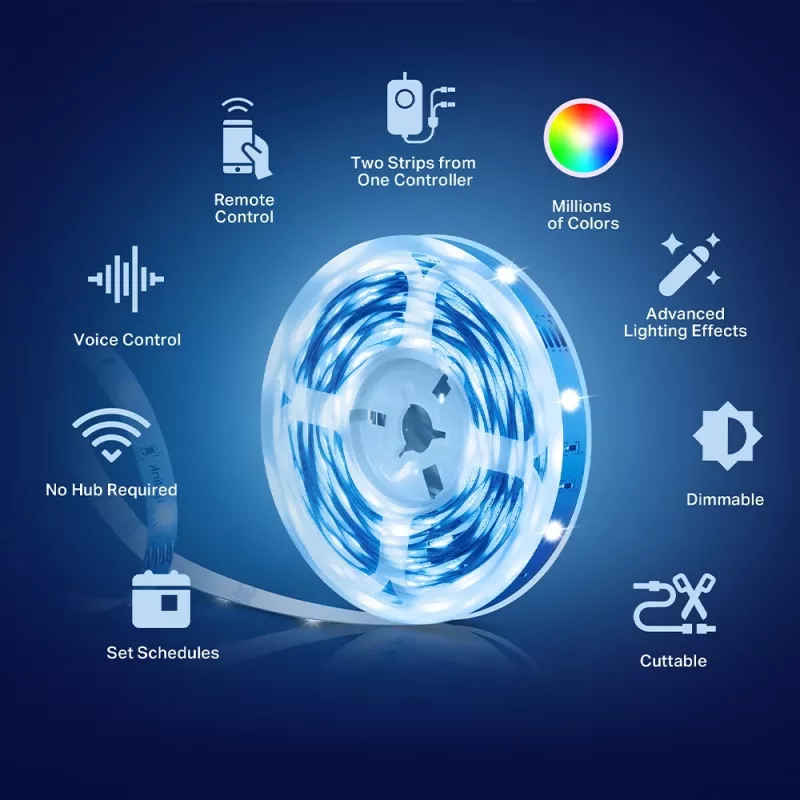 Universaalne ribavalgusti TP-Link Tapo L900-10 LED Mitmevärviline Siseruumidesse 5000mm