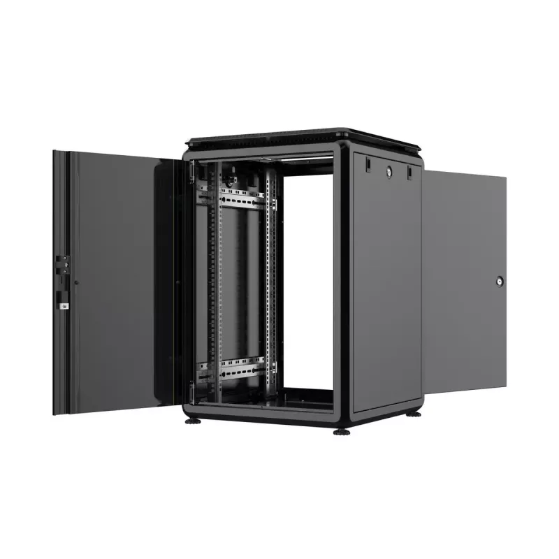 Rackkapp Lanview RDL16U66BL 16U Must 600 kg IP20