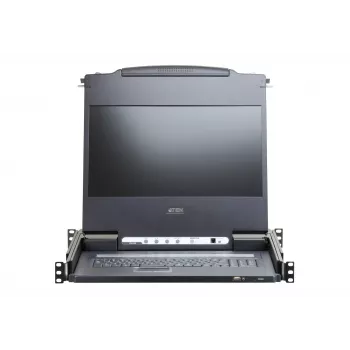 KVM-lüliti ATEN CL6700MW raamile paigaldatav Must USB 1920x1080