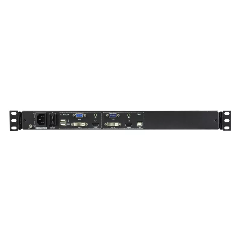 KVM-lüliti ATEN CL6700MW raamile paigaldatav Must USB 1920x1080