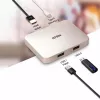 ATEN UH3235 USB-C 4K ülikompaktne minidokk toite läbilaskega
