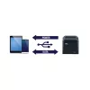 POS-printer Star Micronics TSP143IV UEWB GY Otseptermo 250 mm/sek Juhtmega ja juhtmevaba