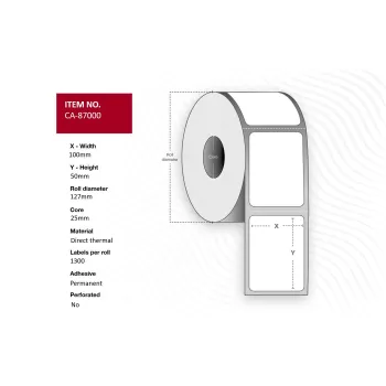 Printer label Capture CA-87000 Capture CA-87000