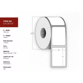 Capture CA-LB3026 printerisilt valge
