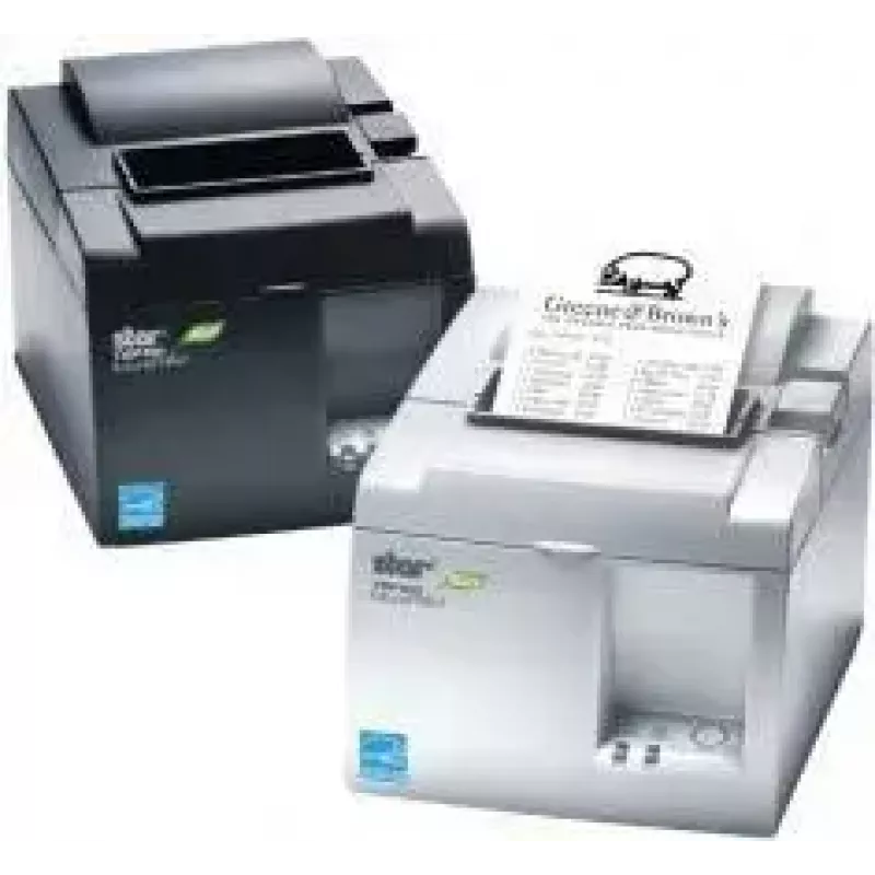 Termoprinter POS-kviitungite jaoks Star Micronics TSP143IIIBI2 203 dpi automaatlõikuriga, hall