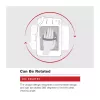 Handle RAM Mounts GDS Roto-Mag must komposiit 8 tolli
