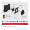 Handle RAM Mounts GDS Roto-Mag must komposiit 8 tolli