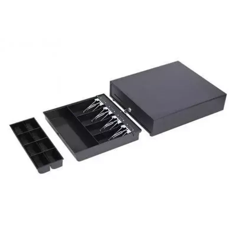 Kassasahtel Capture CA-CD350-480B terasest must 350 mm x 405 mm x 90 mm