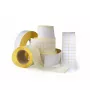 Capture 65000996 printerisilt, kollane, rull 6x6 cm, 1200 silti