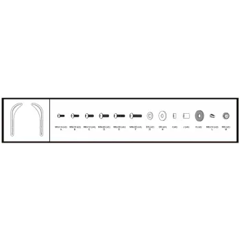 Kõlarikinnitus Vivolink VLMSB3270 must maksimaalne kandevõime 15 kg