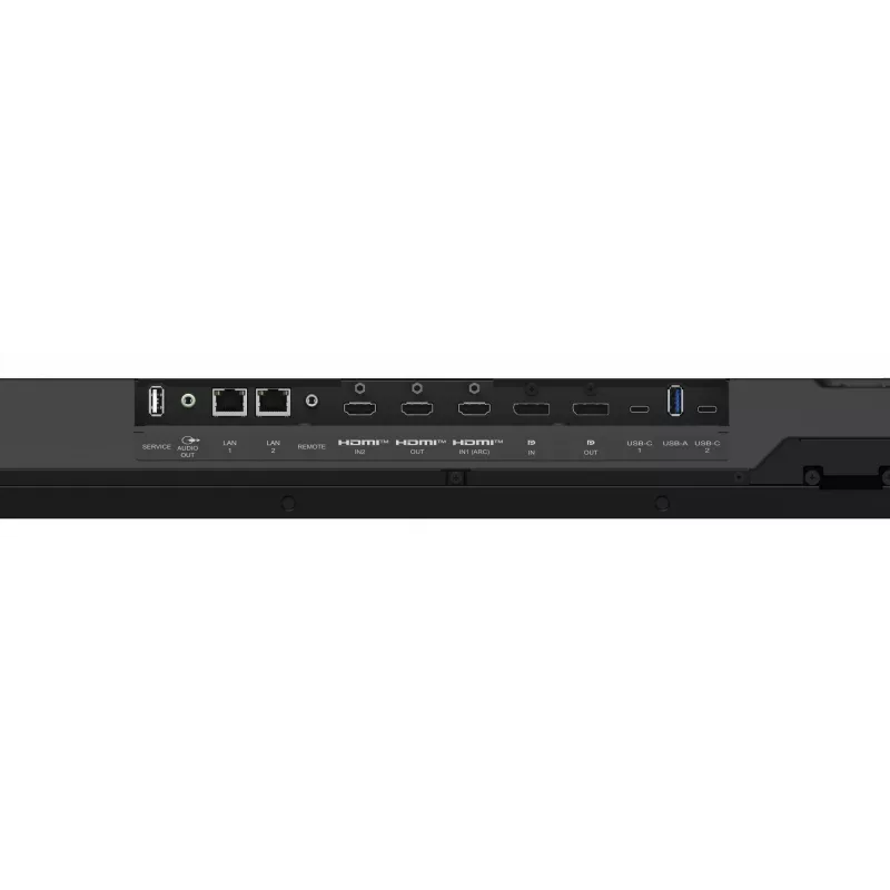 Sharp MultiSync M502 Digital signage lamekraan 127 cm (50 inch) LCD 550 cd/m² 4K Ultra HD Must 24/7