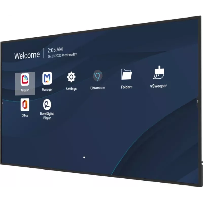 ViewSonic 86-tolline 4K professionaalne kommertsiaalekraan ProAV-integratsiooniga