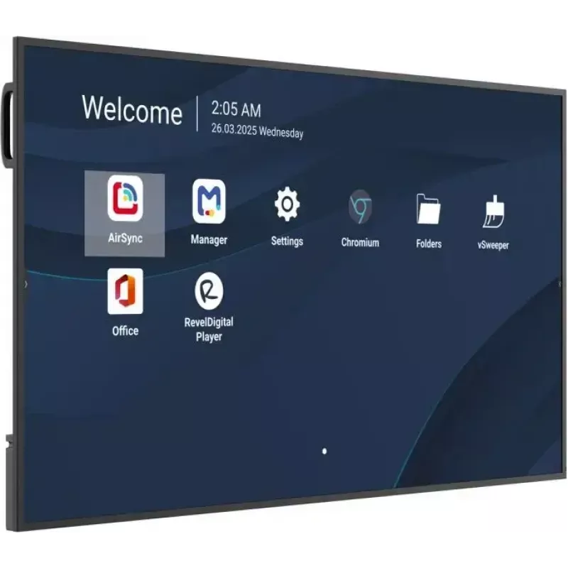 Viewsonic 65-tolline 4K äriekraan ProAV integreerimisega. Toote disain: Digitaalsiltide lameekraan. Ekraani diagonaal: 165,1 cm (65 tolli), Ekraani eraldusvõime: 3840 x 2160 pikslit, Heledus: 500 cd/m², Tööaeg: 24/7.