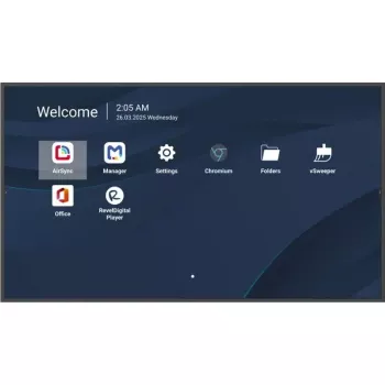 Viewsonic 65-tolline 4K äriekraan ProAV integreerimisega. Toote disain: Digitaalsiltide lameekraan. Ekraani diagonaal: 165,1 cm (65 tolli), Ekraani eraldusvõime: 3840 x 2160 pikslit, Heledus: 500 cd/m², Tööaeg: 24/7.