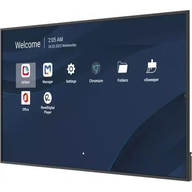 Viewsonic 75-tolline 4K äriekraan ProAV integratsiooniga