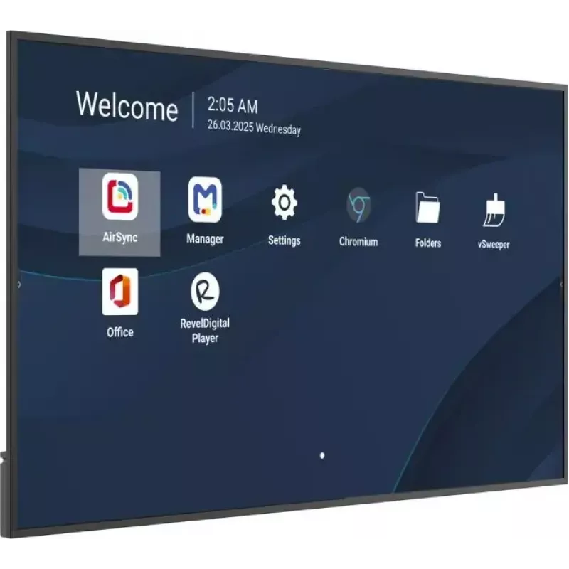 Viewsonic 75-tolline 4K äriekraan ProAV integratsiooniga