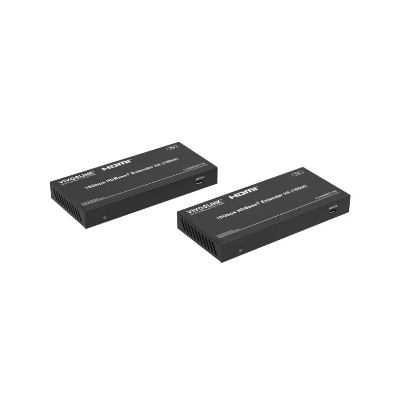 HDBaseT pikenduskomplekt VivoLink VLHDMIEXT150 18Gbps 4K üle ühe Cat-kaabli