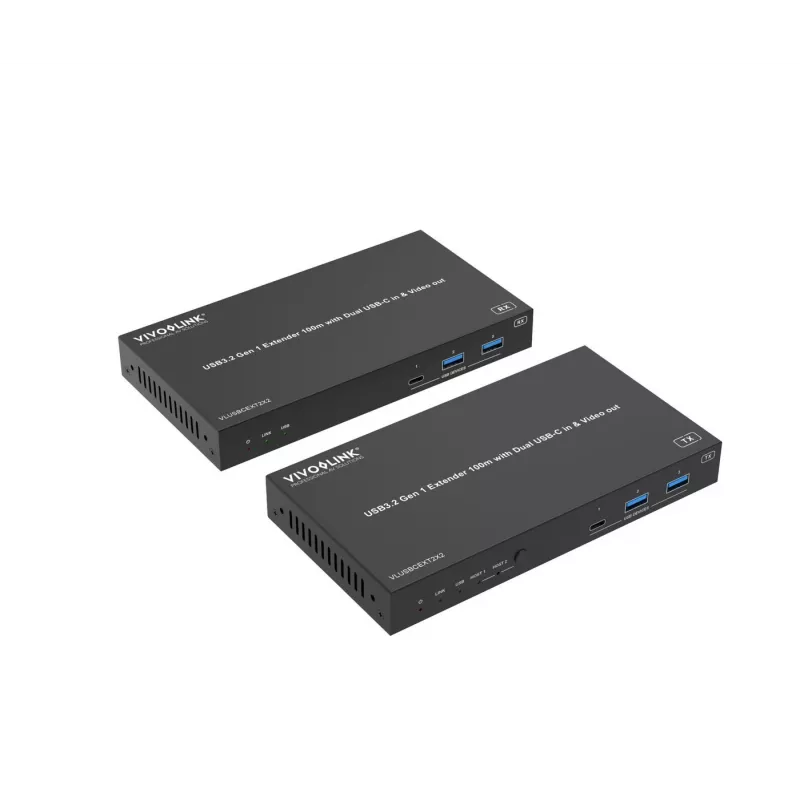 KVM-pikendaja Vivolink VLUSBCEXT2X2 USB 2.0 1920x1200 150m